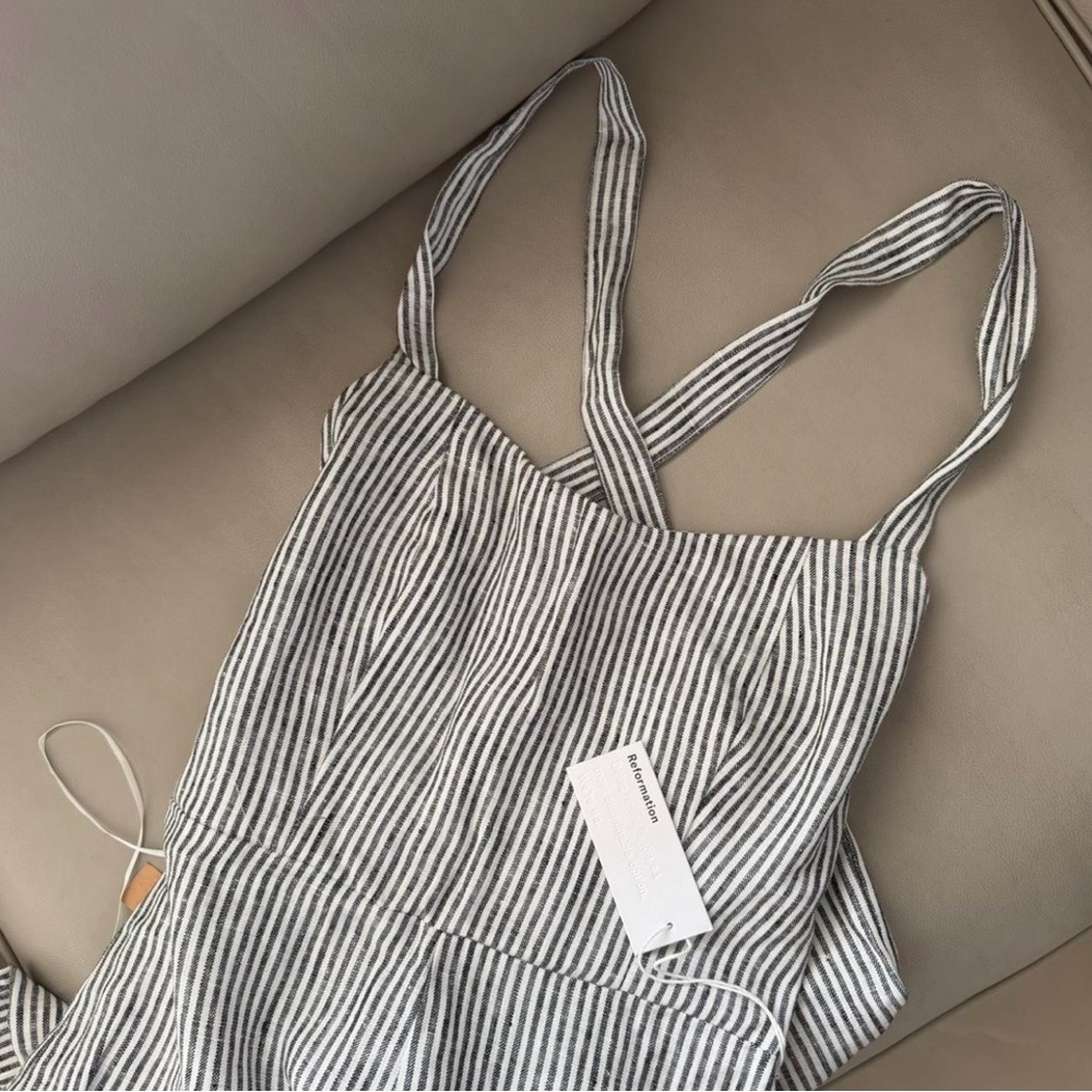 Reformation Linen Jumpsuit